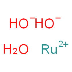 ChemSpider 2D Image | Ruthenium(2+) hydroxide hydrate (1:2:1) | H4O3Ru