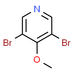 ChemSpider 2D Image | 3,5-Dibromo-4-methoxypyridine | C6H5Br2NO