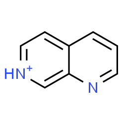 ChemSpider 2D Image | 1,7-Naphthyridin-7-ium | C8H7N2