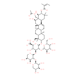 ChemSpider 2D Image | theasaponin E2 | C59H90O27