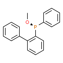 ChemSpider 2D Image | Methyl (R)-2-biphenylyl(phenyl)phosphinite | C19H17OP