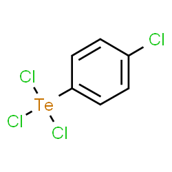 ChemSpider 2D Image | 1-Chloro-4-(trichloro-lambda~4~-tellanyl)benzene | C6H4Cl4Te
