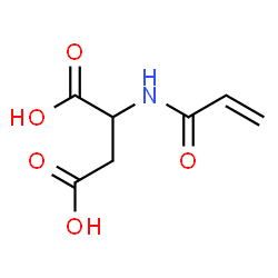 ChemSpider 2D Image | N-Acryloylaspartic acid | C7H9NO5