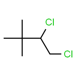 ChemSpider 2D Image | 1,2-Dichloro-3,3-dimethylbutane | C6H12Cl2