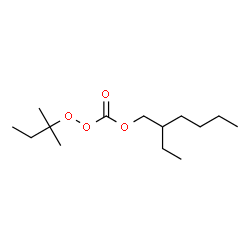 ChemSpider 2D Image | TERT-AMYL PEROXY 2-ETHYLHEXYL CARBONATE | C14H28O4