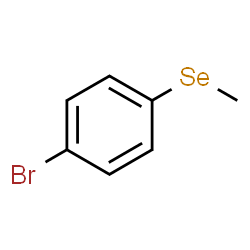 ChemSpider 2D Image | 1-Bromo-4-(methylselanyl)benzene | C7H7BrSe