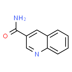 ChemSpider 2D Image | 3-Quinolinecarboxamide | C10H8N2O