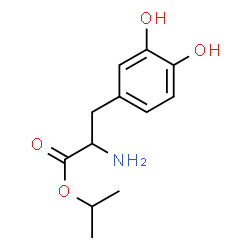ChemSpider 2D Image | Isopropyl 3-hydroxytyrosinate | C12H17NO4