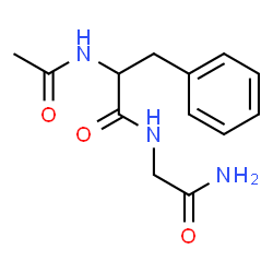 ChemSpider 2D Image | N-Acetylphenylalanylglycinamide | C13H17N3O3