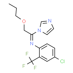 ChemSpider 2D Image | triflumizole | C15H15ClF3N3O