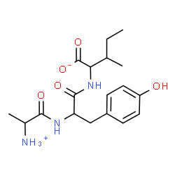 ChemSpider 2D Image | ala-tyr-ile | C18H27N3O5