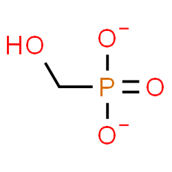 ChemSpider 2D Image | Hydroxymethylphosphonate | CH3O4P