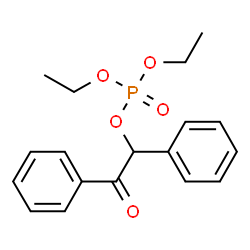 ChemSpider 2D Image | benzoin diethyl phosphate | C18H21O5P
