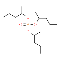 ChemSpider 2D Image | Tri-2-pentanyl phosphate | C15H33O4P