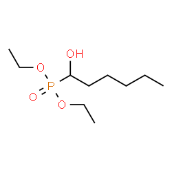 ChemSpider 2D Image | Diethyl (1-hydroxyhexyl)phosphonate | C10H23O4P
