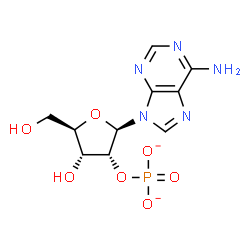 ChemSpider 2D Image | Adenosine 2'-phosphate | C10H12N5O7P