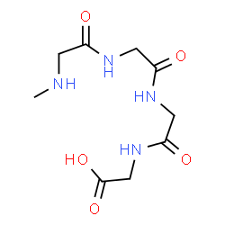 ChemSpider 2D Image | N-Methylglycylglycylglycylglycine | C9H16N4O5