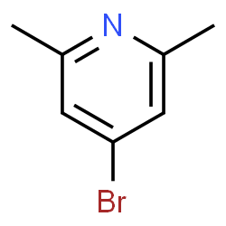 ChemSpider 2D Image | 4-Bromo-2,6-dimethylpyridine | C7H8BrN