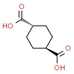 ChemSpider 2D Image | trans-1,4-Cyclohexanedicarboxylic acid | C8H12O4