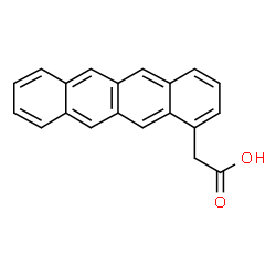 ChemSpider 2D Image | 1-Tetracenylacetic acid | C20H14O2