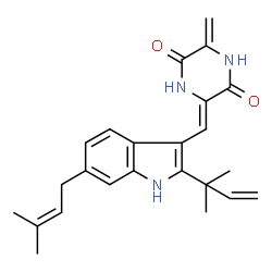ChemSpider 2D Image | echinulin-8 | C24H27N3O2