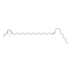 ChemSpider 2D Image | 5-pentacos-15'-enylpyrrole-carboxaldehyd | C30H53NO