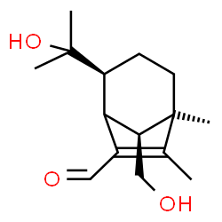 ChemSpider 2D Image | 9-hydroxyhelminthosporol | C15H24O3