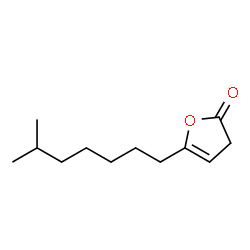 ChemSpider 2D Image | 10-methylundec-3-en-4-olide | C12H20O2