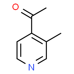 ChemSpider 2D Image | 1-(3-Methyl-4-pyridinyl)ethanone | C8H9NO