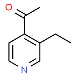 ChemSpider 2D Image | 1-(3-Ethyl-4-pyridinyl)ethanone | C9H11NO