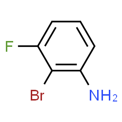 ChemSpider 2D Image | 2-Bromo-3-fluoroaniline | C6H5BrFN