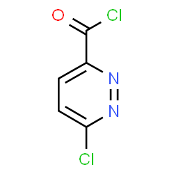 ChemSpider 2D Image | 6-Chloro-3-pyridazinecarbonyl chloride | C5H2Cl2N2O