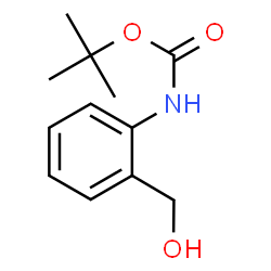 ChemSpider 2D Image | n-boc-2-aminobenzyl alcohol | C12H17NO3