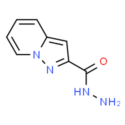 ChemSpider 2D Image | Pyrazolo[1,5-a]pyridine-2-carbohydrazide | C8H8N4O