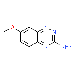 ChemSpider 2D Image | 7-Methoxy-1,2,4-benzotriazin-3-amine | C8H8N4O