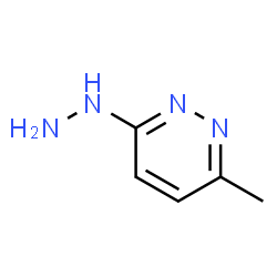 ChemSpider 2D Image | 3-Hydrazino-6-methylpyridazine | C5H8N4