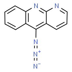 ChemSpider 2D Image | 5-Azidobenzo[b][1,8]naphthyridine | C12H7N5