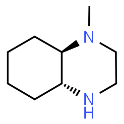 ChemSpider 2D Image | (4aR,8aR)-1-Methyldecahydroquinoxaline | C9H18N2
