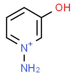 ChemSpider 2D Image | 1-Amino-3-hydroxypyridinium | C5H7N2O