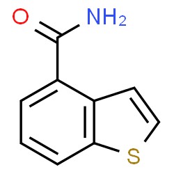 ChemSpider 2D Image | 1-Benzothiophene-4-carboxamide | C9H7NOS