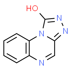 ChemSpider 2D Image | [1,2,4]Triazolo[4,3-a]quinoxalin-1(2H)-one | C9H6N4O