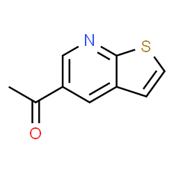 ChemSpider 2D Image | 1-thieno[2,3-b]pyridin-5-ylethanone | C9H7NOS