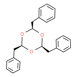 ChemSpider 2D Image | 2,4,6-Tribenzyl-1,3,5-trioxane | C24H24O3