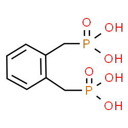 ChemSpider 2D Image | [1,2-Phenylenebis(methylene)]bis(phosphonic acid) | C8H12O6P2