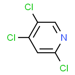 ChemSpider 2D Image | 2,4,5-Trichloropyridine | C5H2Cl3N