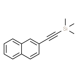 ChemSpider 2D Image | Trimethyl(2-naphthylethynyl)silane | C15H16Si