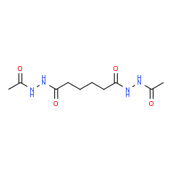 ChemSpider 2D Image | N'~1~,N'~6~-Diacetylhexanedihydrazide | C10H18N4O4