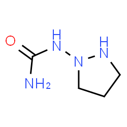 ChemSpider 2D Image | 1-(1-Pyrazolidinyl)urea | C4H10N4O
