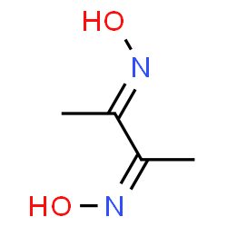 ChemSpider 2D Image | (E,Z)-Dimethylglyoxime | C4H8N2O2