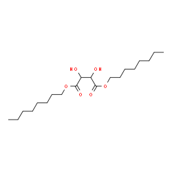 ChemSpider 2D Image | Dioctyl tartarate | C20H38O6